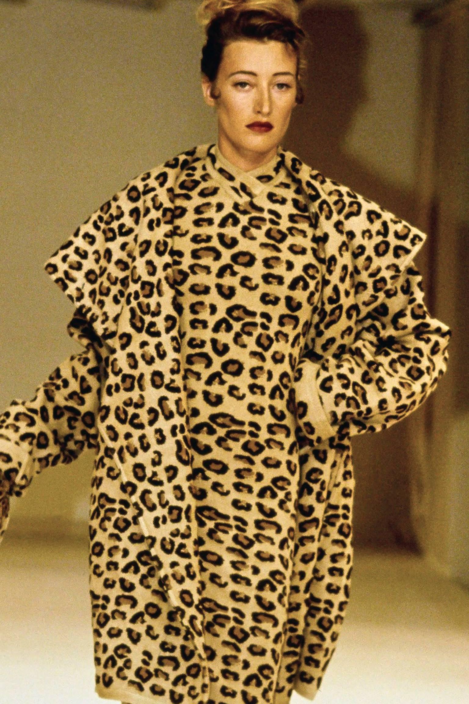 Iconic Alaia Leopard Dress 1991-1992 1