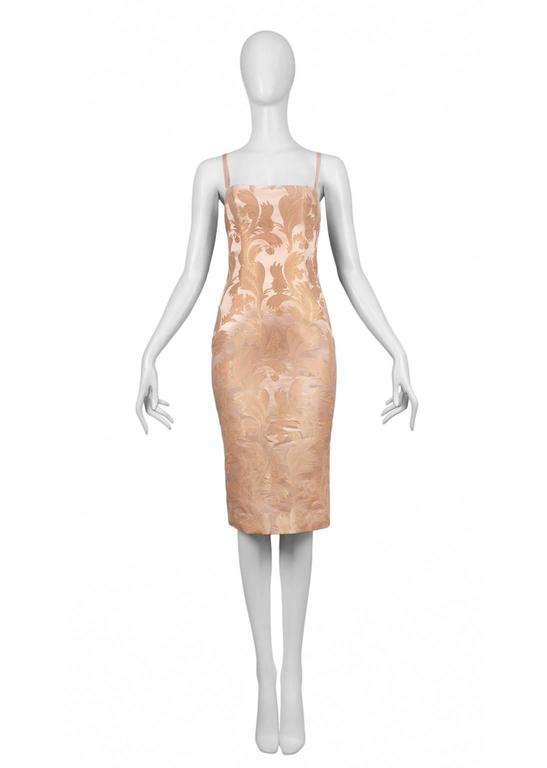 Dolce and Gabbana Blush Corset Dress at 1stDibs dolce and gabbana