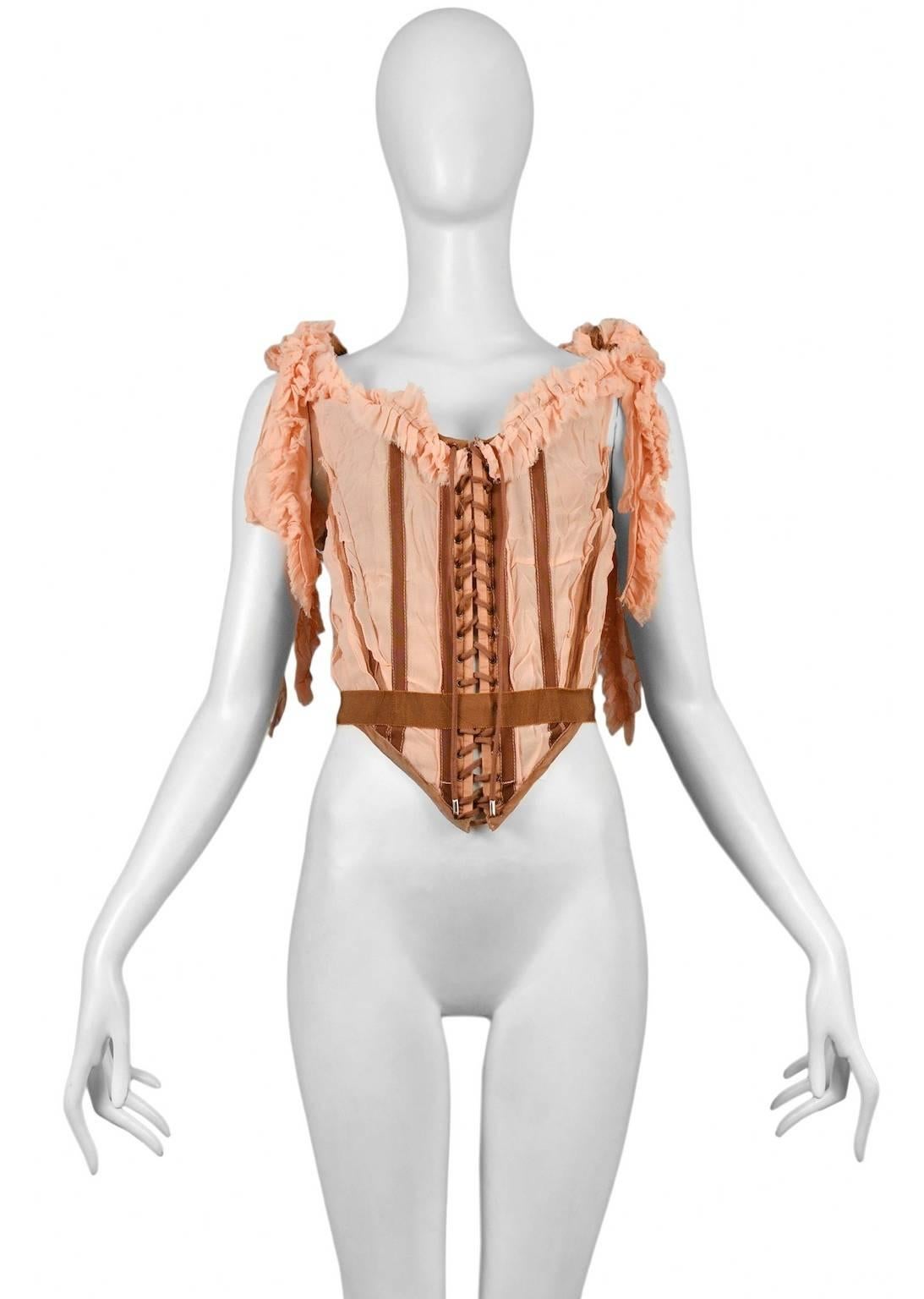 jean paul gaultier corset top