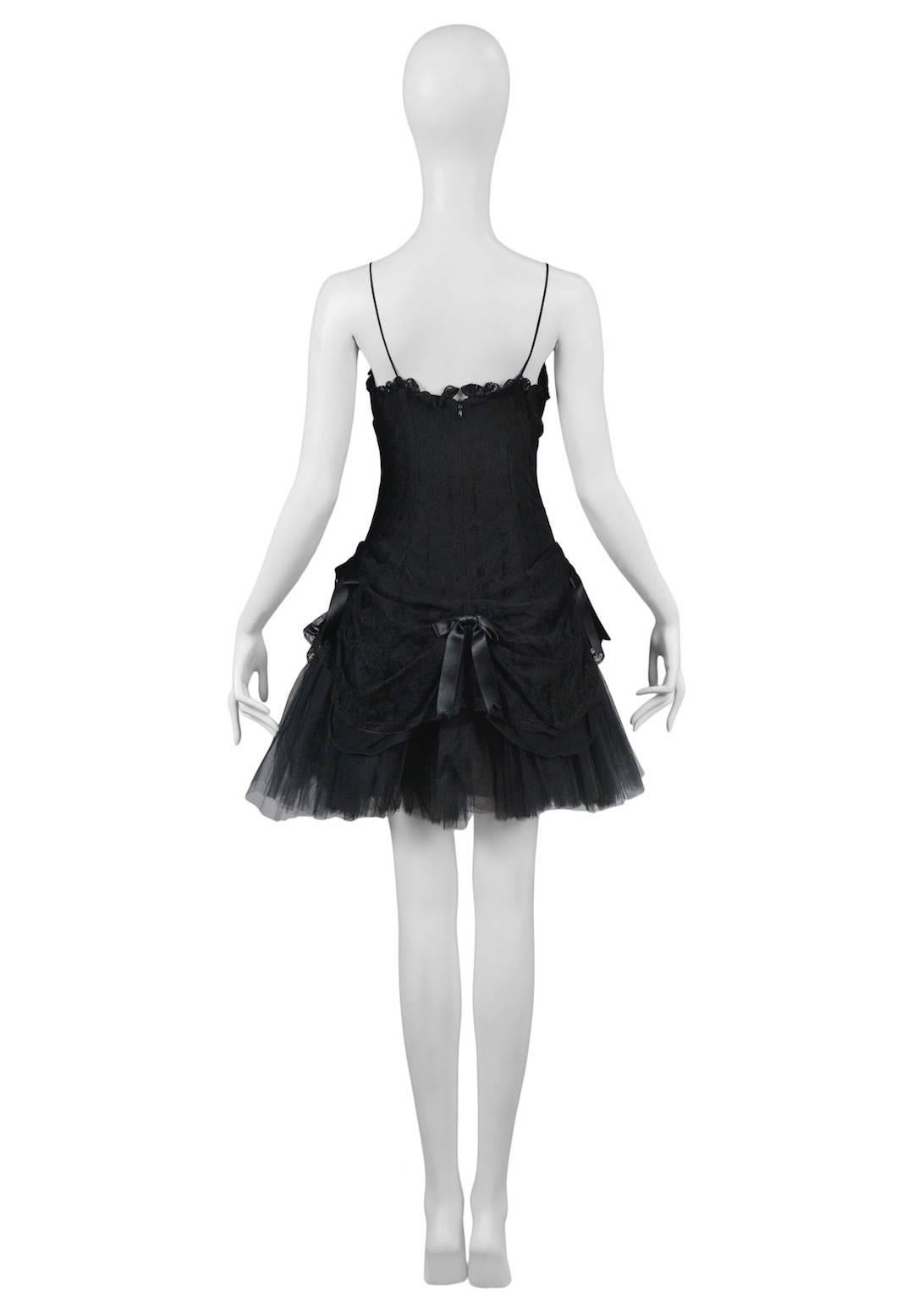 Anna Molinari Black Lace Party Dress For Sale at 1stDibs | anna ...
