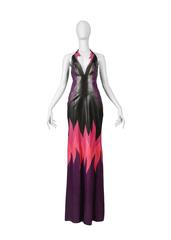 Thierry Mugler Leather Flame Gown