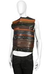 Maison Martin Margiela Artisanal Leather Belt Vest 2006