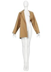 Maison Martin Margiela Tan Basting Coat 1997
