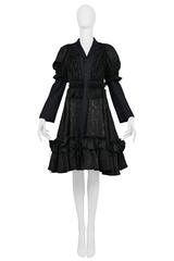Comme des Garcons Black Fancy Coat 2008