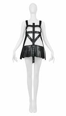 Comme des Garcons Vinyl Harness Dress 2013