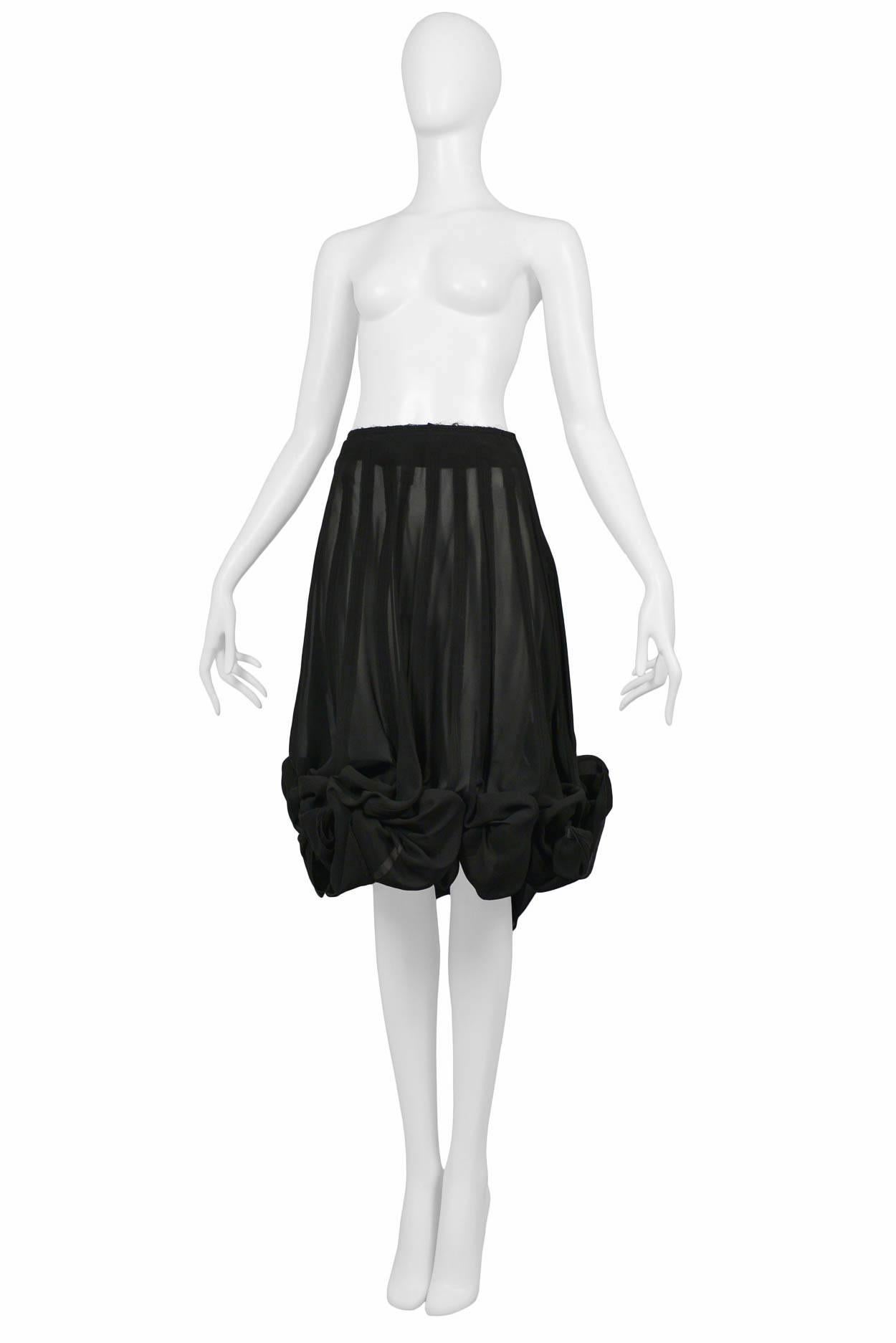 Comme des Garcons Black Wire Skirt 2006 In Excellent Condition In Los Angeles, CA