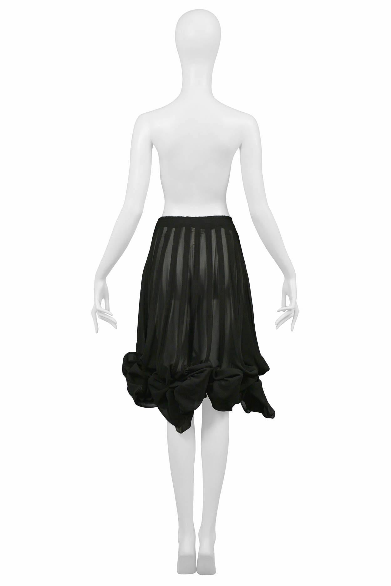 Comme des Garcons Black Wire Skirt 2006 1
