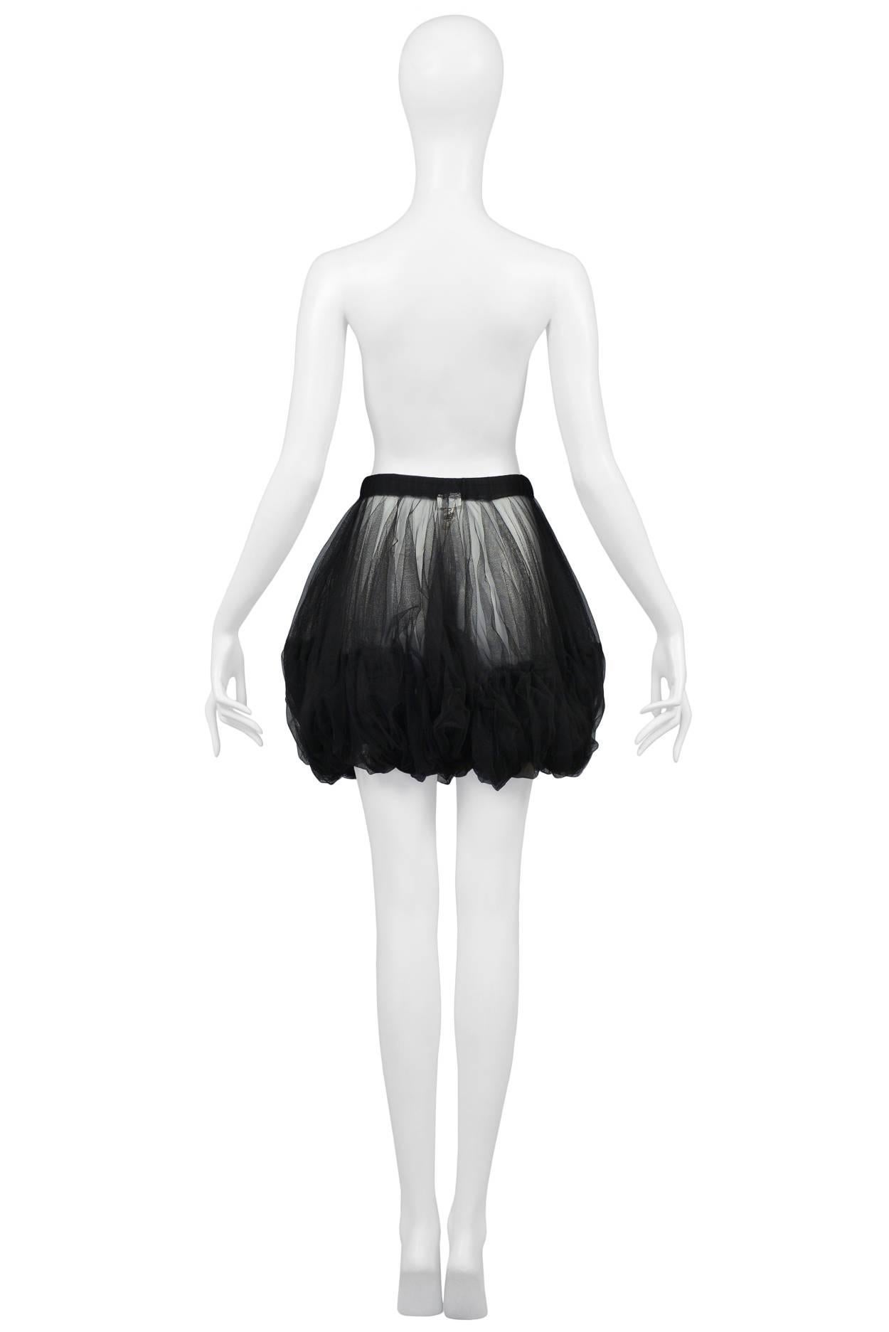 Gray Comme des Garcons Bad Taste Tulle Bloomers 2008