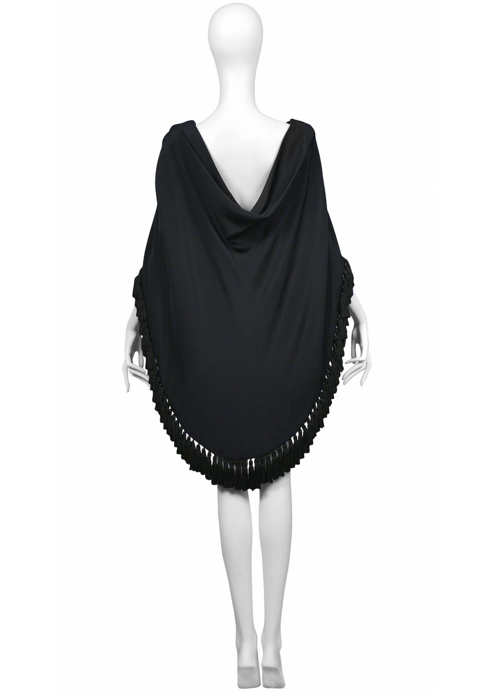 Pierre Cardin Couture Tassel Fringe Dress In Excellent Condition In Los Angeles, CA