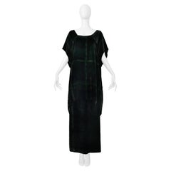 Maison Martin Margiela Velours peint à la main Jupe longue oversize en velours&Top 2000