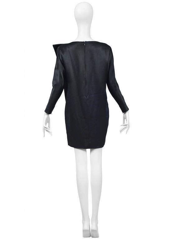 Pierre Cardin Couture Satin Fin Dress at 1stDibs