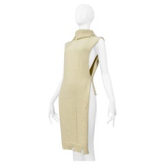 Maison Martin Margiela Off White Deconstructed High-Low Sweater W/High Neck 2000