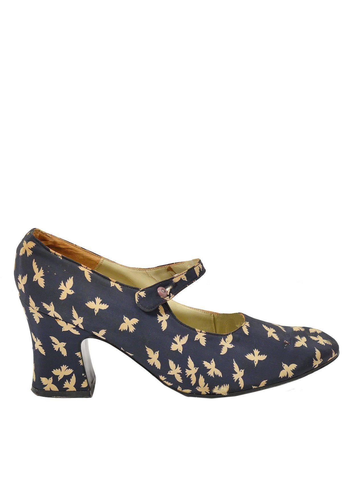 Women's Biba Bird Dress & Heels