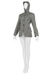 Jean Paul Gaultier Stripe Hood Jacket 1991