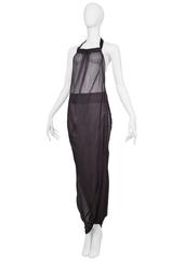 Comme des Garcons Sheer Convertible Dress