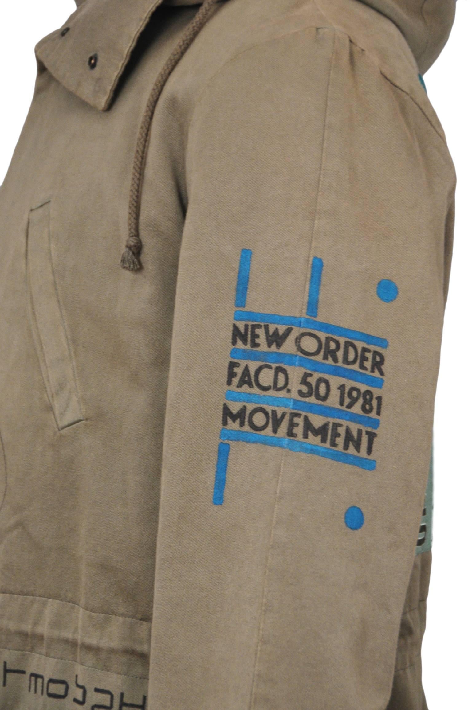 peter saville parka designer