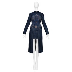 Jean Paul Gaultier 2010 Denim Jacket And Skirt Ensemble