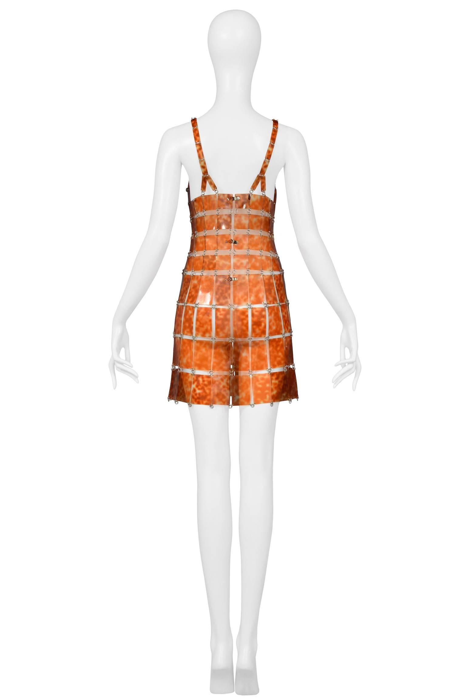 paco rabanne metal dress 1960s