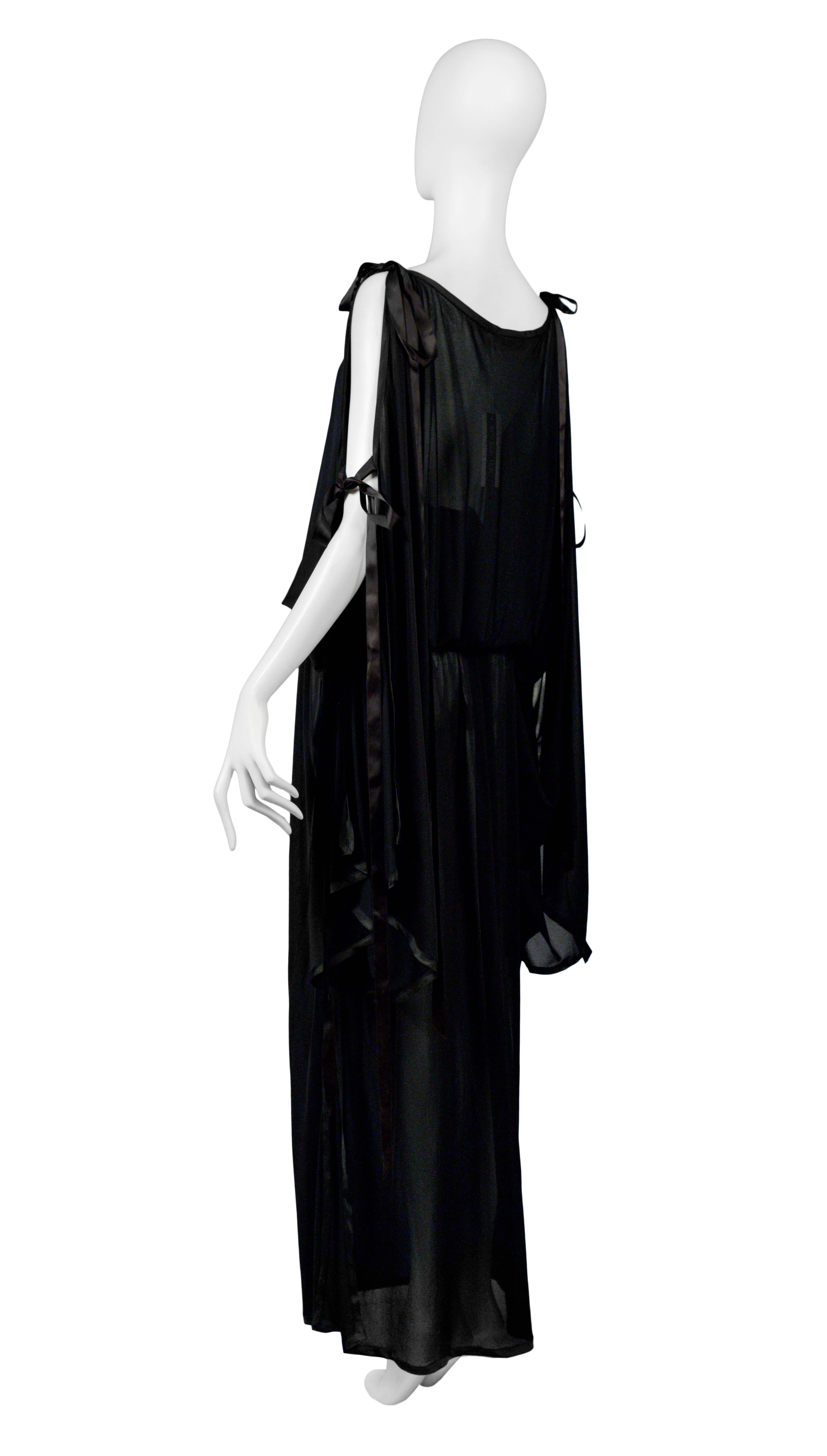 Yves Saint Laurent Sheer Tunic Ensemble In Excellent Condition In Los Angeles, CA