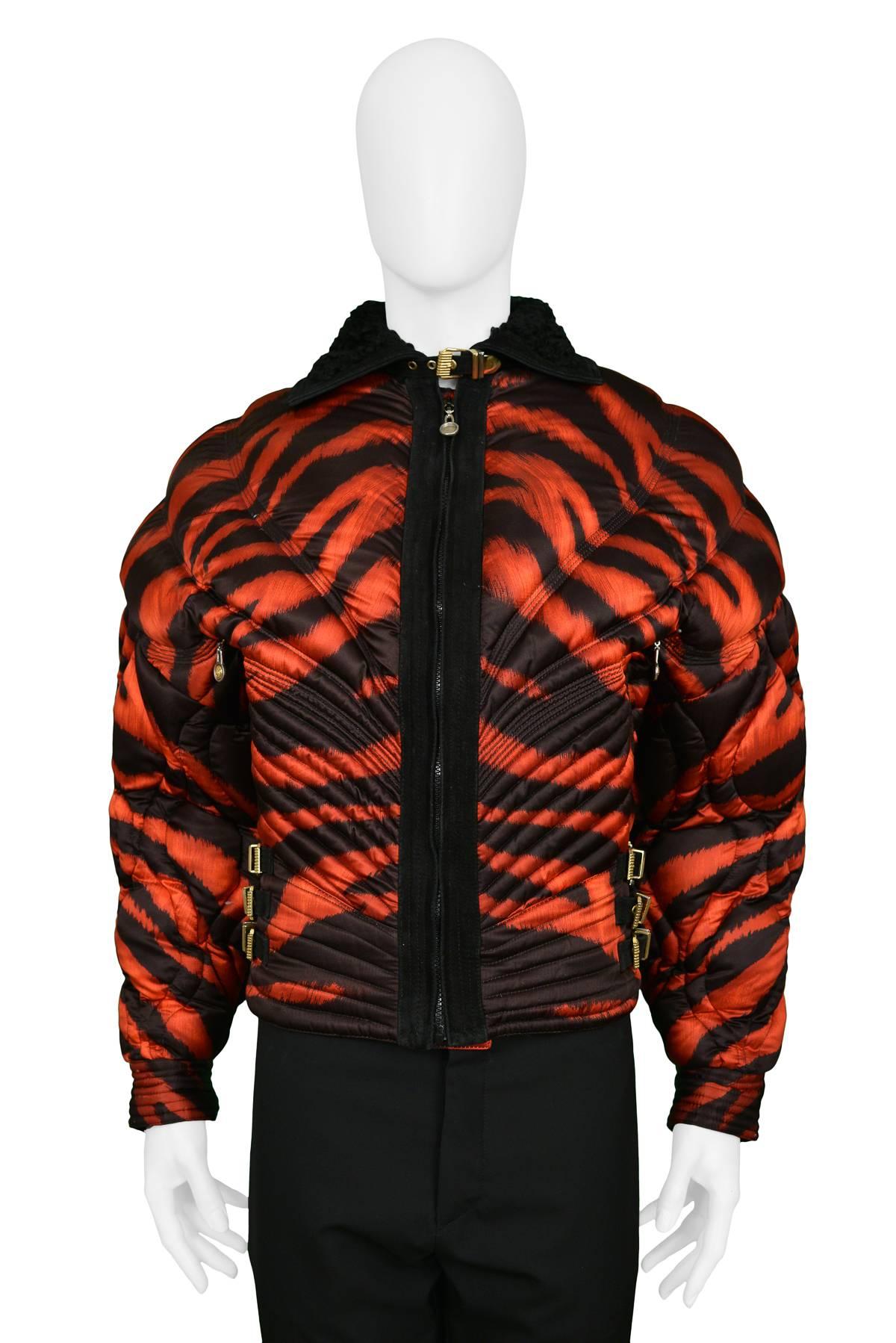 versace ski jacket