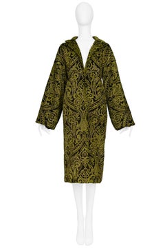 Dolce & Gabbana Important Velvet Beaded Coat