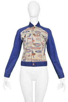 Vintage Hysteric Glamour 1990s Logo Denim Jacket