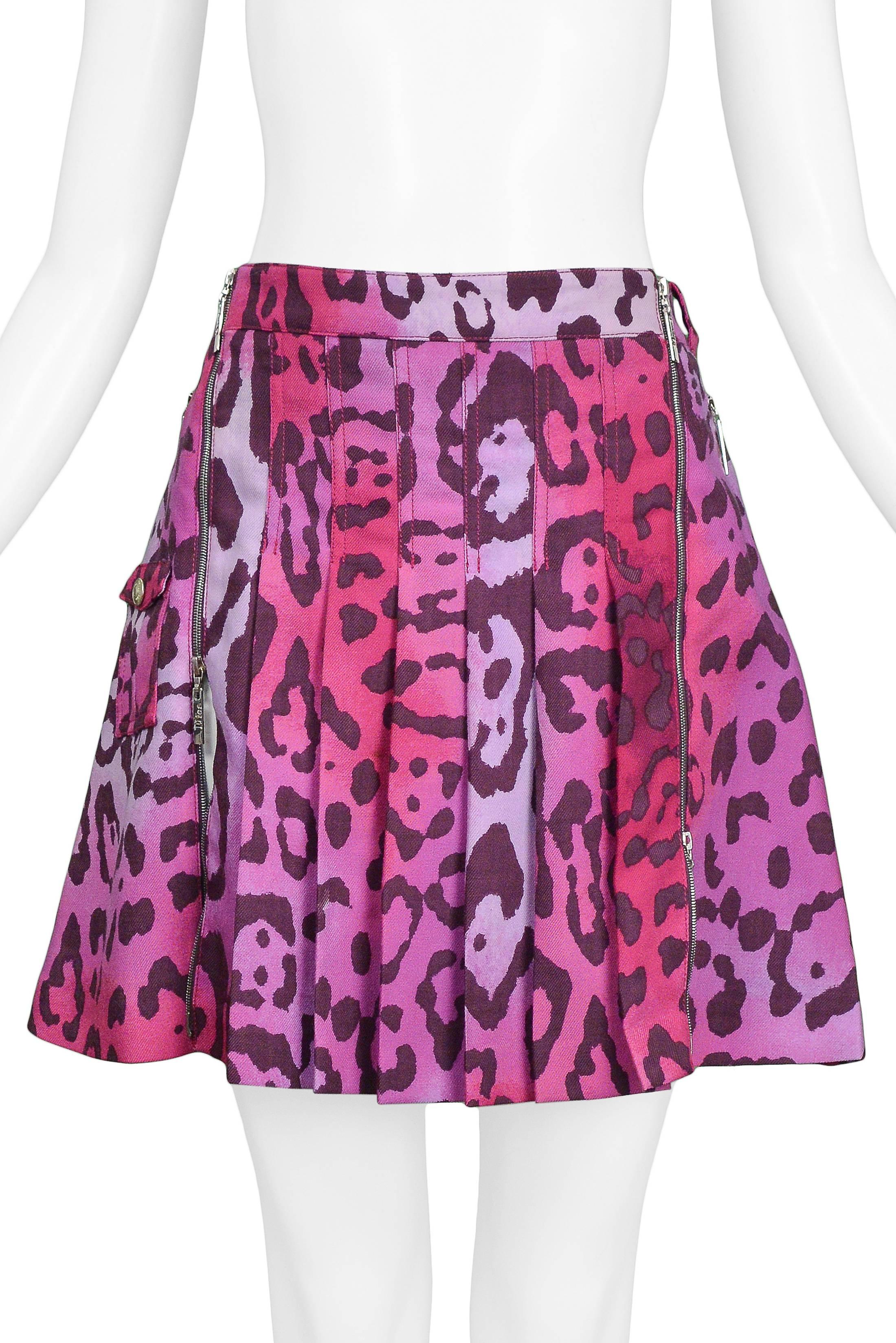 dior pink leopard