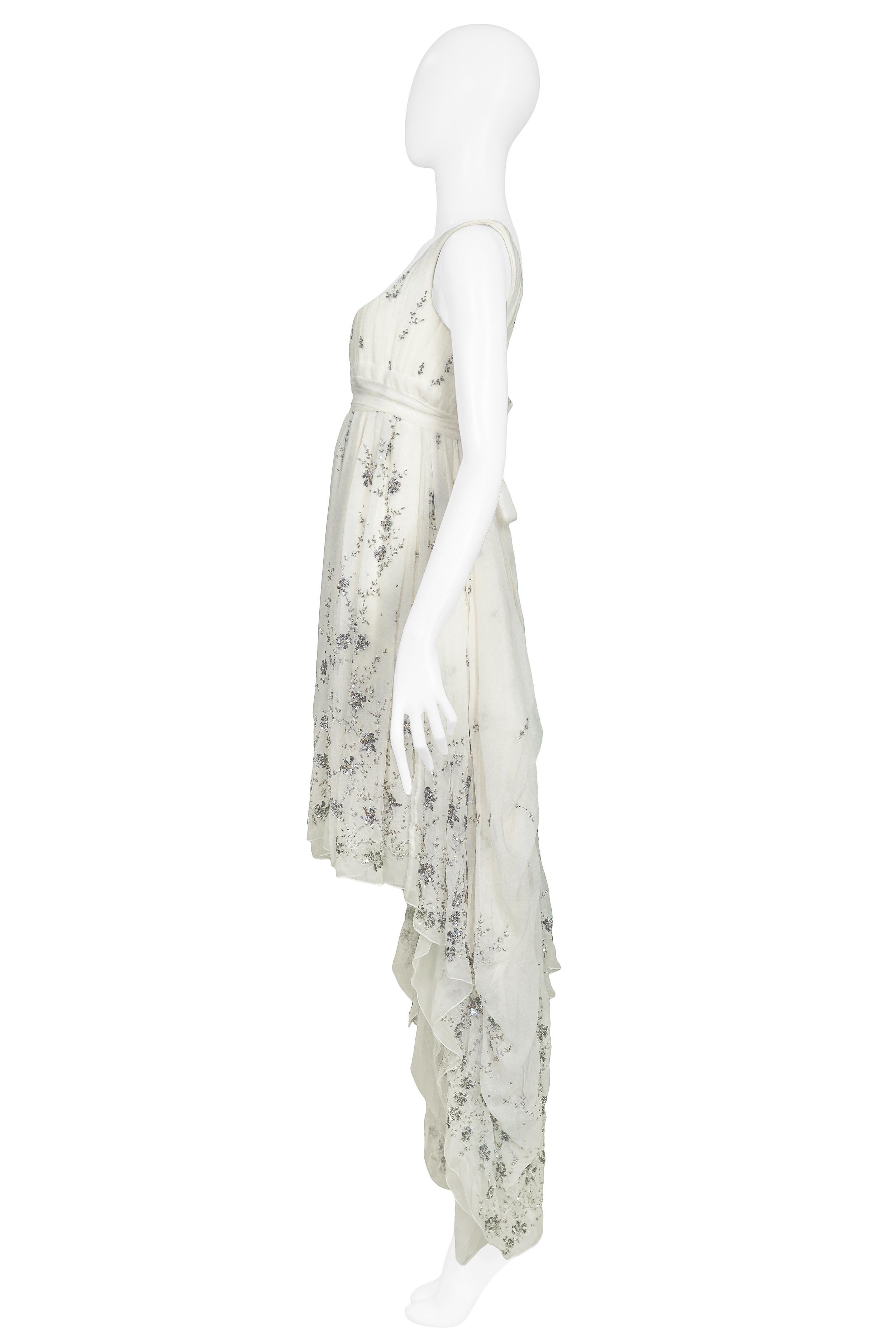 Alexander McQueen Embroidered Runway Gown, 2003  In Excellent Condition In Los Angeles, CA