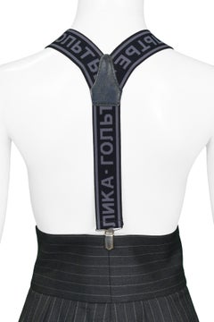 Jean Paul Gaultier 1986 Russian Constructivist Suspenders