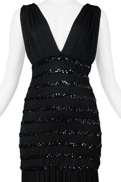 Vintage Yves Saint Laurent 1983 Sequin Cocktail Dress