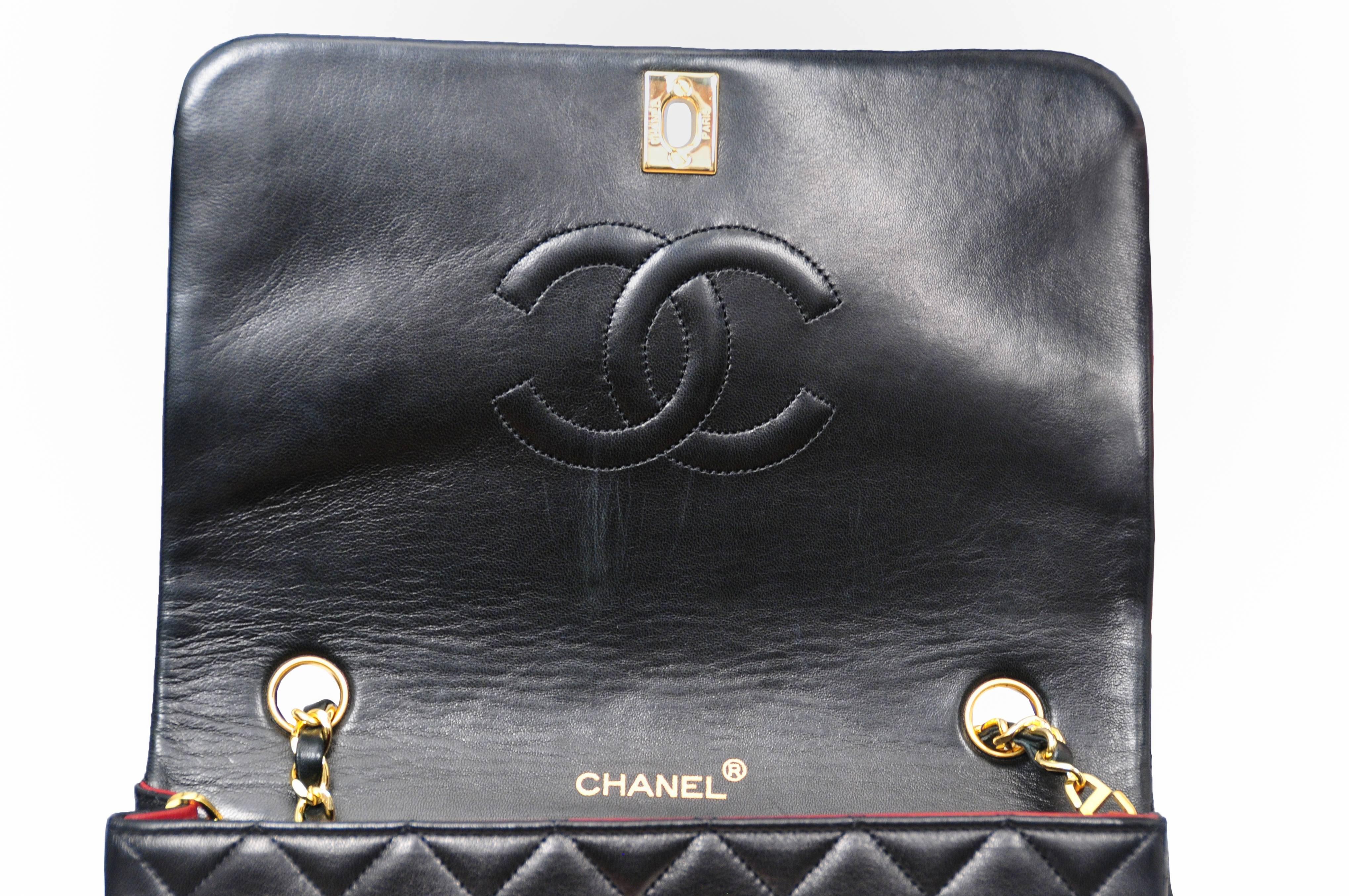 Black Chanel Classic 3 Way 