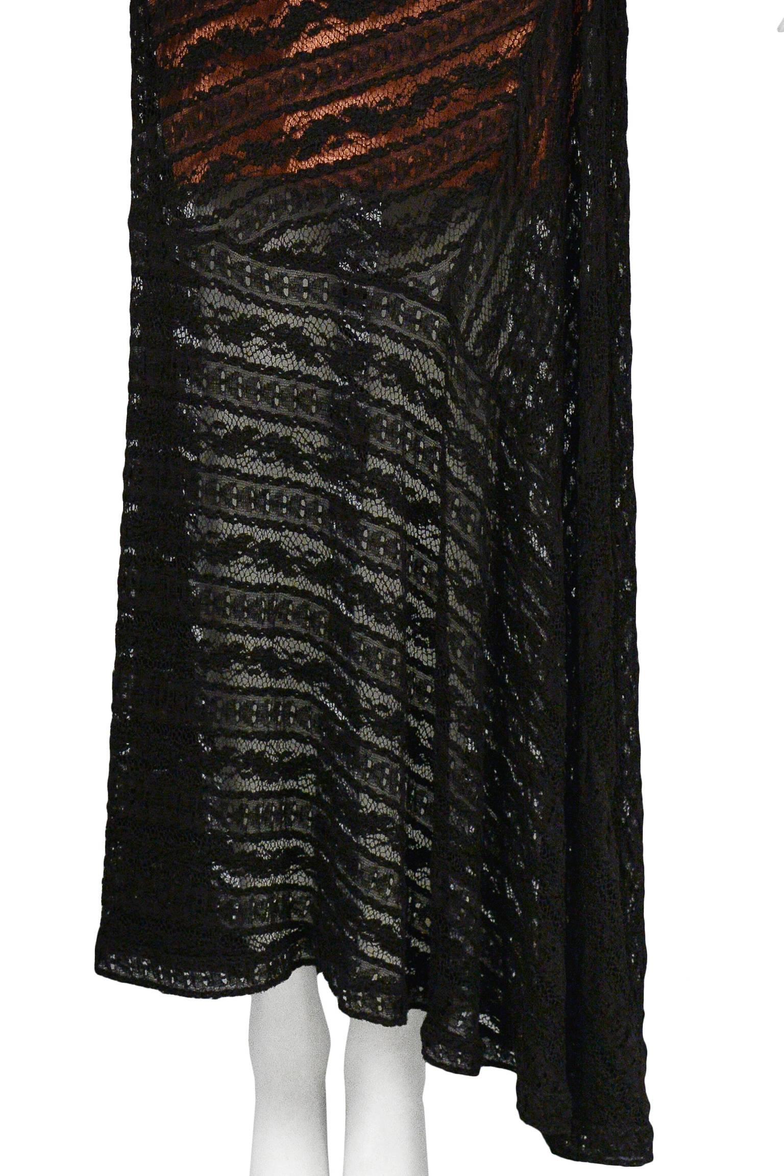 Women's Alaia Lace Slip Gown 1993