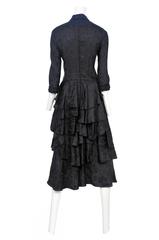 Comme De Garcons Black Floral Wedding Dress