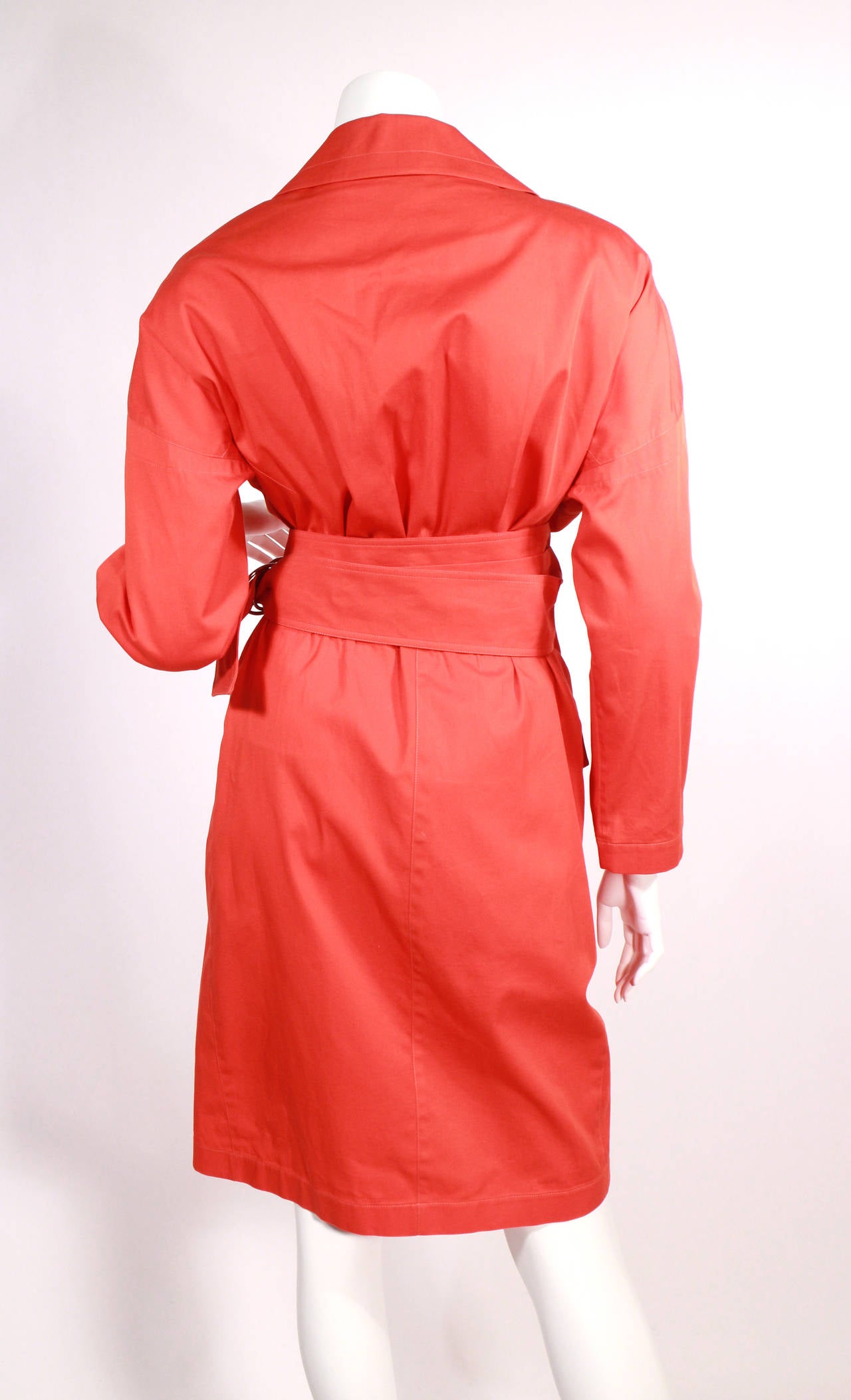 Thierry Mugler Wrap Dress For Sale at 1stDibs