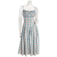 1950s Butterfly Dress