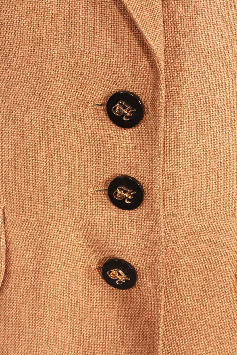 Hermes Linen Blazer
