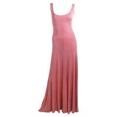 Vintage 1970s Stephen Burrows Jersey Gown