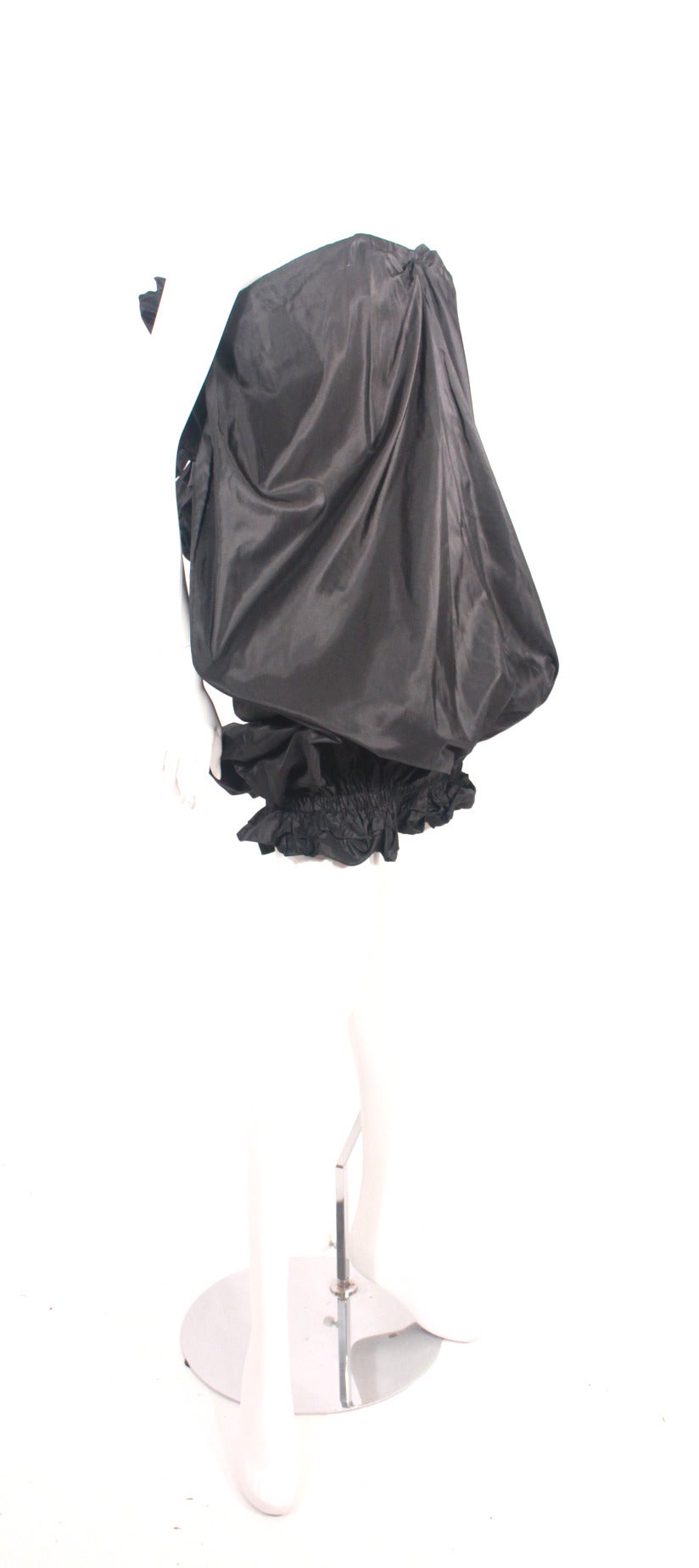 1980s Yves Saint Laurent Runway Pouf Dress In Excellent Condition For Sale In New York, NY