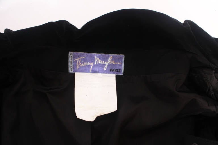 Women's Thierry Mugler Tuxedo Pant Suit For Sale