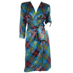 Vintage Yves Saint Laurent Wrap Dress