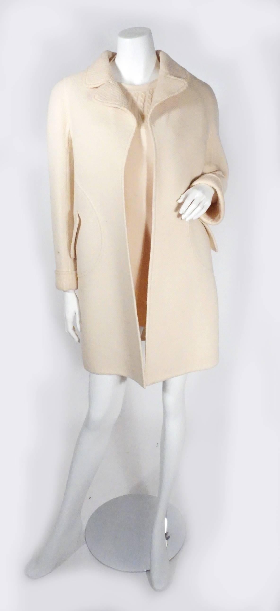 Valentino Couture Mini Dress + Coat In Excellent Condition In New York, NY