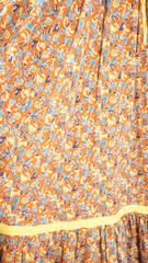 1930s Full Length Summer Print Dress