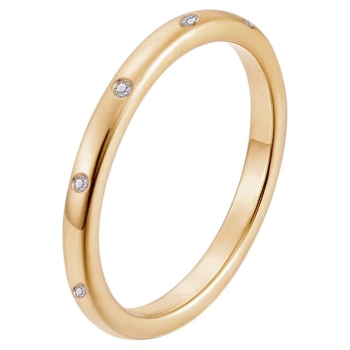 925 Sterling Silver Band Ring. Moissanite Ring Beautiful Gift For Anniversary For Sale