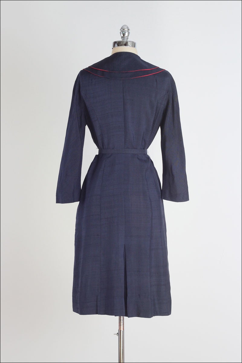 Vintage 1940's Silk Eisenberg Originals Dress 1