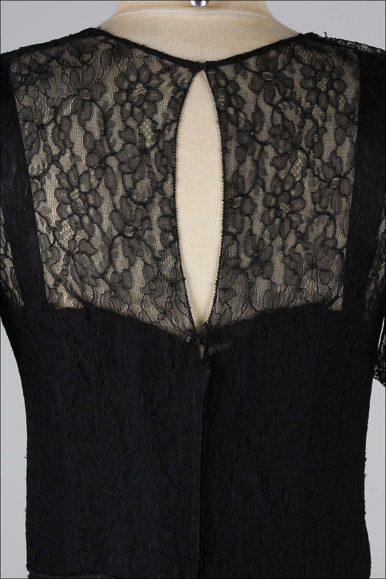 1940s lace dress
