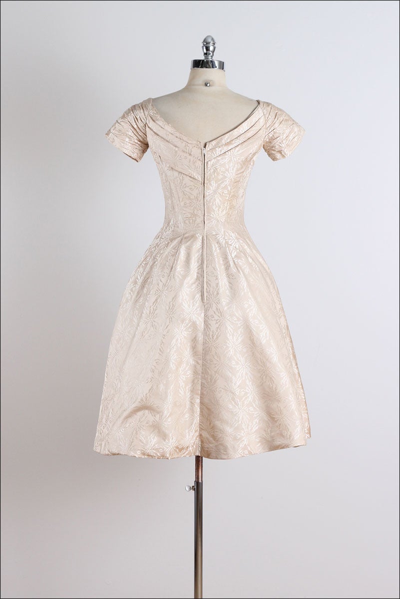 1950s Silk Ceil Chapman Dress 3