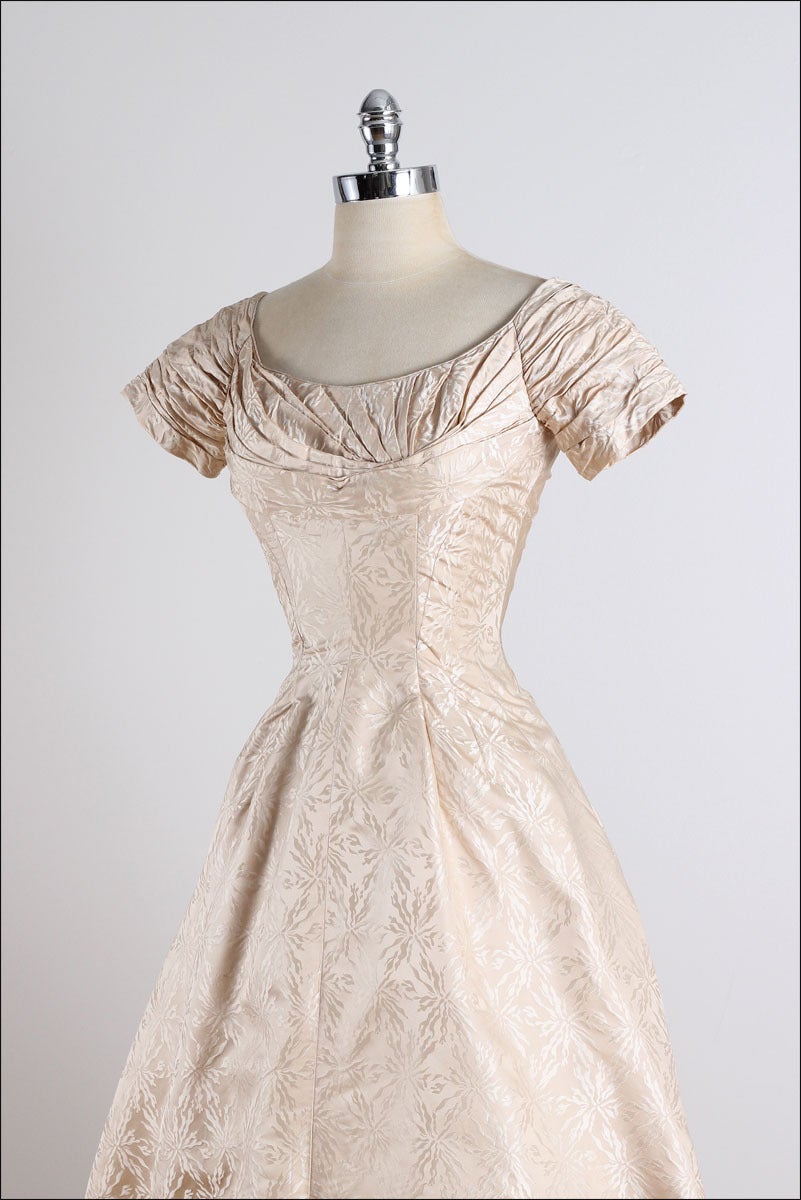 1950s Silk Ceil Chapman Dress 2