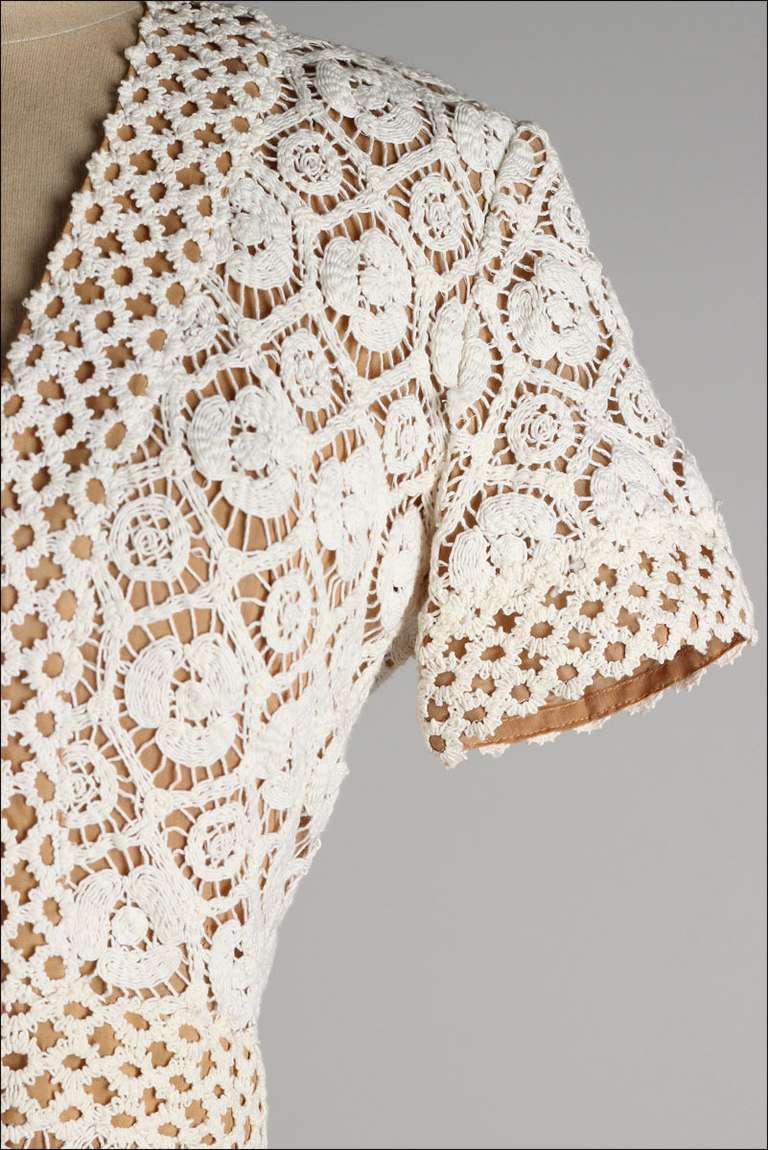 crochet dress vintage