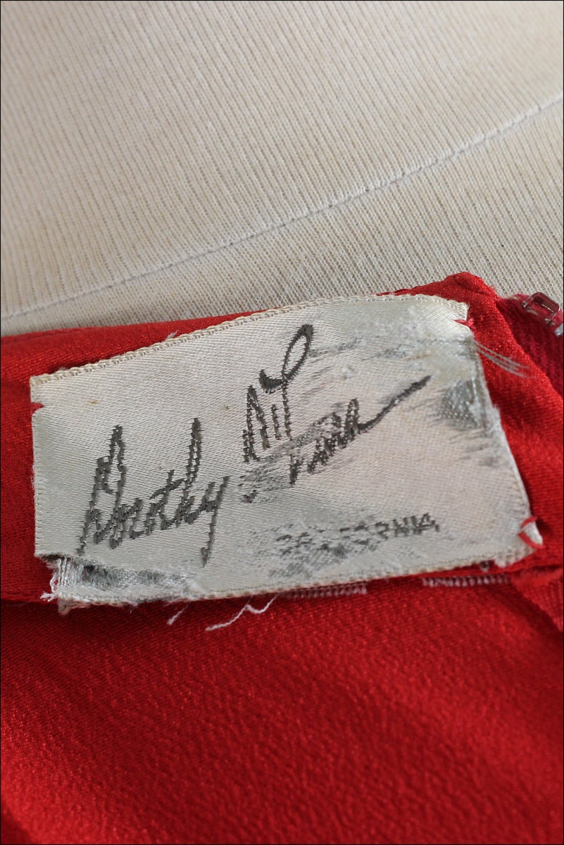 Vintage 1940s Dorothy O' Hara Dress 5