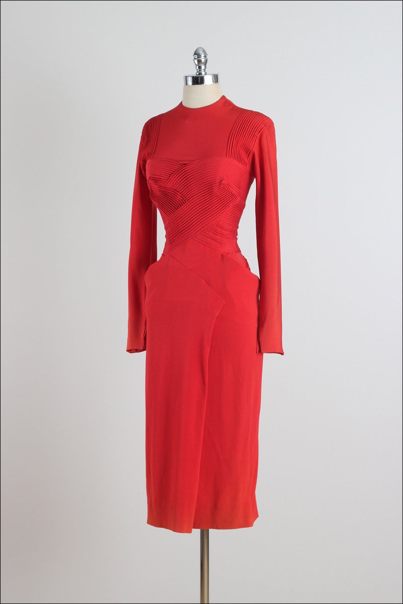 Vintage 1940s Dorothy O' Hara Dress 2